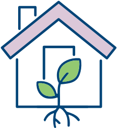 In-home case management and resources to maintain long-term housing stability